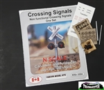 Osborn Model Kits 3004 N Crossing Signals 1 Set Kit