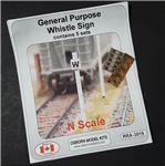 Osborn Model Kits 3019 N General Purpose Whistle Posts 5 Sets Kit