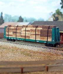 Osborn Model Kits 3070 N Flat Car Lumber Load Kit