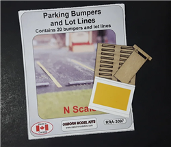 Osborn Model Kits 3097 N Parking Bumpers Kit