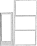 Pikestuff 1203 HO Doors Doors & Windows Assorted