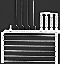 Pikestuff 3001 HO Building Details Gutters Downspouts Chimney & Electric Meter