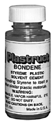 Plastruct 3 - Bondene Plastic Solvent Cement - Midwest Model Railroad