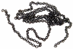 A Line 29220 HO Pre-Blackened Brass Chain 12" 27 Links Per Inch