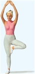 Preiser 45523 G Woman in Yoga Position