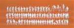 Preiser 79009 N Working People Unpainted Figure Set Pkg 70