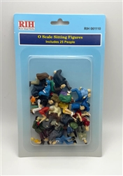 Rock Island Hobby 61110 O Sitting Figures (25)