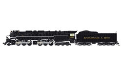 Rivarossi HR2952S HO 2-6-6-6 Allegheny ESU LokSound 5 Sound and DCC Cheseapeake & Ohio #1653