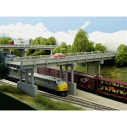 Rix 6280103 HO 150' Early Highway Overpass w/4 Piers