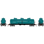 Roundhouse 3190 HO 3-Dome Tank NATX #3441