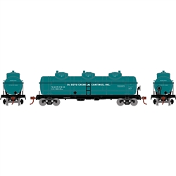 Roundhouse 3190 HO 3-Dome Tank NATX #3441