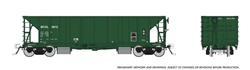 Rapido 158005A HO NSC Ballast Hopper British Columbia Railway Early