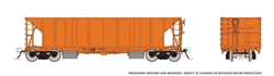 Rapido 158099 HO NSC Ballast Hopper Painted Unlettered Orange