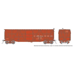 Rapido 177001A HO Class X23 Wood Boxcar Cumberland Valley