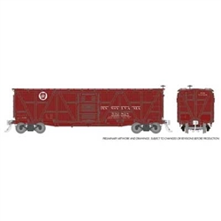 Rapido 177006 HO Class X23 Wood Boxcar 6-Pack Pennsylvania Railroad #2