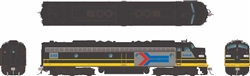 Rapido HO EMD E8A Sound and DCC Amtrak #249 Ex-SCL