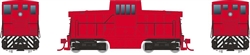 Rapido 48033 HO GE 44-Tonner Phase III Standard DC Painted Unlettered Red