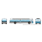 Rapido Trains Inc 573003 N 1959-1986 GM New Look-Fishbowl Bus with Working Headlights Assembled Montreal