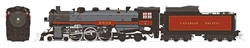 Rapido 601506 HO Class H1a 4-6-4 Hudson DCC & Sound Canadian Pacific #2808 Spans the World Logo