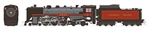 Rapido 601010 HO Class H1b 4-6-4 Hudson Standard DC Canadian Pacific #2817 Spans the World Logo