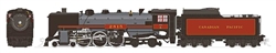 Rapido 601010 HO Class H1b 4-6-4 Hudson Standard DC Canadian Pacific #2817 Spans the World Logo