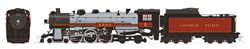 Rapido 601012 HO Class H1a 4-6-4 Hudson Standard DC Canadian Pacific #2806 Beaver Shield