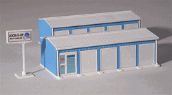 Railtown Model Railroad 2901 HO Two-Unit Self-Storage Facility Kit