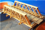 RSLaserKits 3028-B N 55 Ft Span Wood Truss Kit