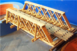 RSLaserKits 3028-B N 55 Ft Span Wood Truss Kit