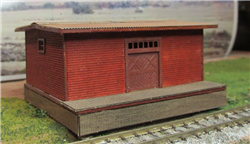 RSLaserKits 3043 N Canadian National Small Freight House Kit