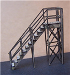 RSLaserKits 3509 N Staircase w/ Hand Rails