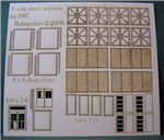 RSLaserKits 3987 N Doors and Trim Assortment Pk 8