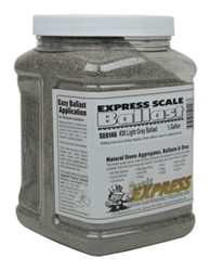 Scenic Express SE0146 O Natural Stone Ballast #30 Light 1/2 Gallon HO & O Scale