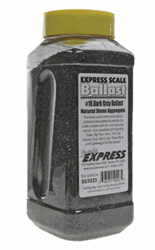 Scenic Express SE0223 O Natural Stone Ballast #16 Dark 1 Quart