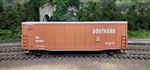 State Tool & Die HO Radio Car Decorated 3D Resin Kit Southern Railway #905937 Boxcar Red Small Lettering