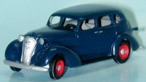 Sylvan Scale V008 HO 1937 Four-Door Sedan Kit Undecorated