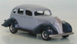 Sylvan Scale V047 HO 1937 Hudson Terrplane 4 Door Sedan without Truck Kit Undecorated