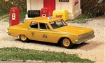 Sylvan Scale V264 HO 1964 Plymouth Savoy Taxi Resin Kit Undecorated