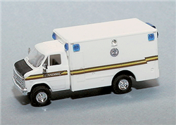 Trident 90335 HO Chevrolet Box Van Emergency Police Vehicles Tennessee Highway Patrol