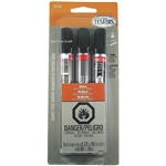 Testor 281240 Enamel Paint Marker Set Gold/Black/Silver