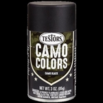 Testor 342304 3 oz Camouflage Spray Black