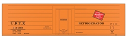 Tichy 10019O O Railroad Decal Set Milwaukee Road/URTX Ribbed-Side Reefer