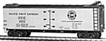 Tichy 4024 HO 40' Double Sheathed Wood Reefer PFE Class R-40 Kit Undecorated Single Car