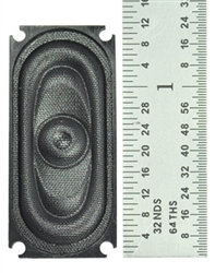 TCS 1553 WOW Speaker Oval 1.37 x 0.63