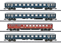 Trix 15132 N DB Merkur Exp 4 Car Set