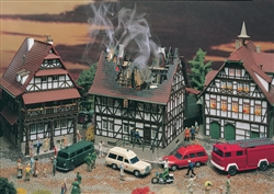 Vollmer 43728 HO House On Fire Kit