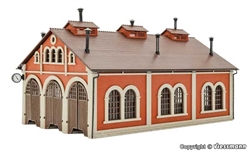 Vollmer 47609 N Three-Track Locomotive Shed Kit