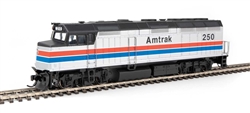 Walthers 19463 HO EMD F40PH ESU Sound and DCC Amtrak #250 Phase II