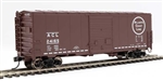 Walthers 45027 HO 40' ACF Modernized Welded Boxcar w/8' Youngstown Door Atlantic Coast Line #24186