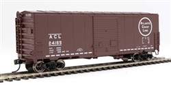 Walthers 45027 HO 40' ACF Modernized Welded Boxcar w/8' Youngstown Door Atlantic Coast Line #24186